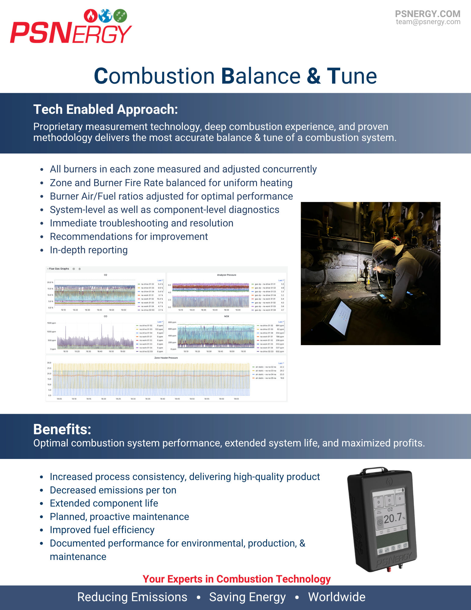 PSNERGY Balance & Tune Brochure (Flyers)