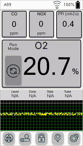 analyzer screen